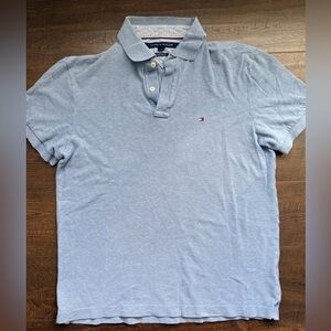 Tommy Hilfiger Men’s Light Blue Polo